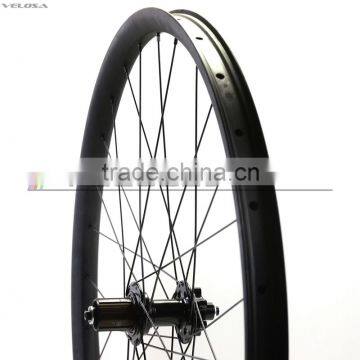 2016 New Style Offset MTB Carbon Clincher Wheelset 29er Hookless AM/DH 40mm Wide Racing Asymmetry Wheels photo-6