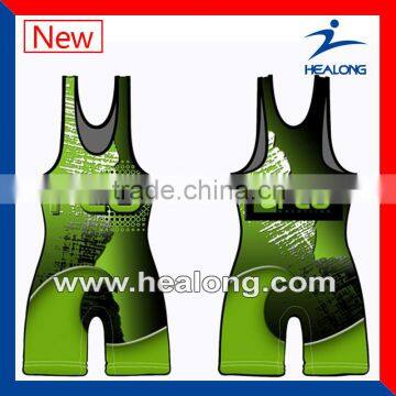 Wholesale Custom Breathable Wrestling Singlet