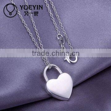 2014 wholesale 925 silver heart locket jewelry P004