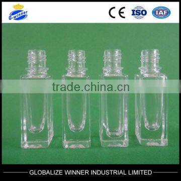 Square Glass Cosmetice Bottles Mini Glass Bottle