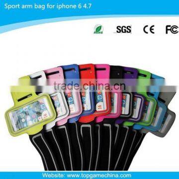 4.7inch cell phone case for iPhone 6 sport arm bag