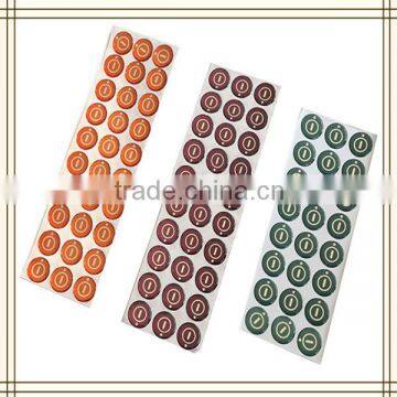 Self adhesive 3d epoxy dome hard plastic sticker
