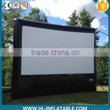 outdoor cinema advertising inflatable screen inflatable movie screen