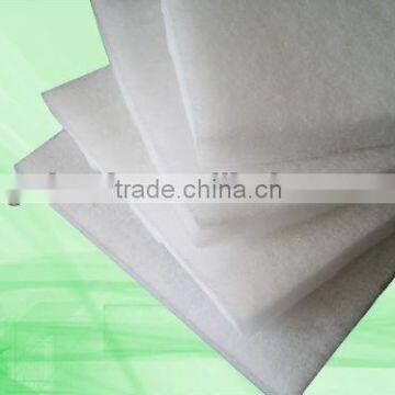 Supply high quality polyster fiber sound proof cotton with ISO9001 Certificated