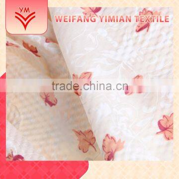 2015 New Products 100% Seersucker Printed Viscose Fabric photo-4