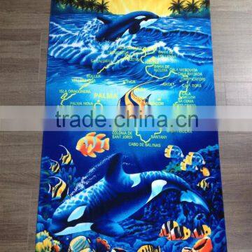 100% Soft Comfortable Printed Microfiber Towel