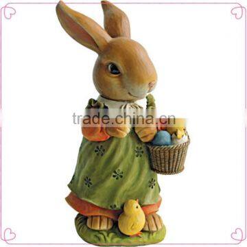 Unique Easter Decorations Rabbit Holding A Baskets