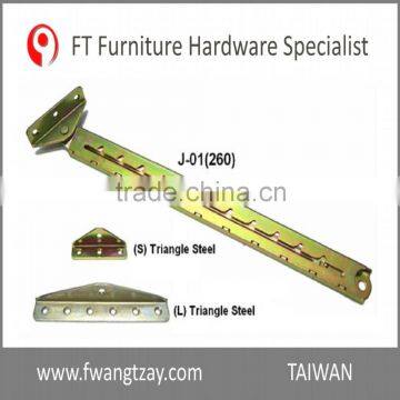 Taiwan Manufacturer Heavy Duty Industrial Furniture Adjustable Angle Extension Door Desk Table Bed Sofa Metal Ratchet Hinge photo-6