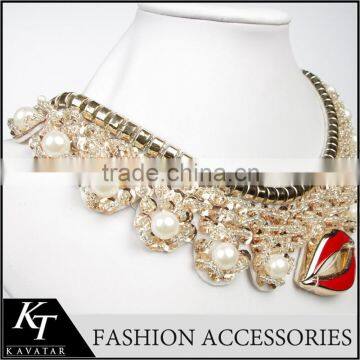 Design Fake Neckline /Pearl Collar/neckline Applique for Woman Suit photo-3