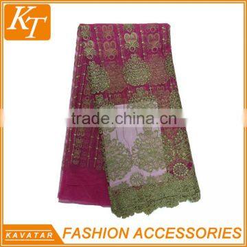 Kavatar Brand New Style Cotton Guipure Lace Fabric photo-3