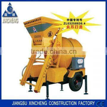 Self Loading Concrete Machine!!JZM350 Rolling Drum Concrete Mixing Machine photo-3