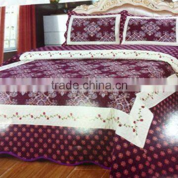 2016 new design patchwork kids cheap cotton bed cover set