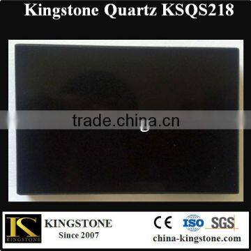 Best Price Artificial Stone Black Quartz Tile