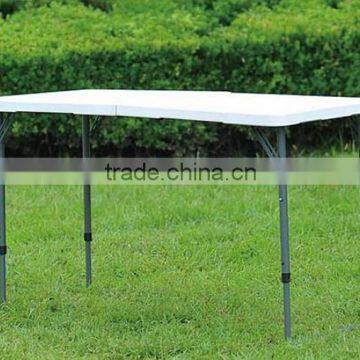 4 ft Rectangle Plastic Outdoor Folding Pool Tables,Swimming Pool Plastic Table,HY-Z123 photo-4