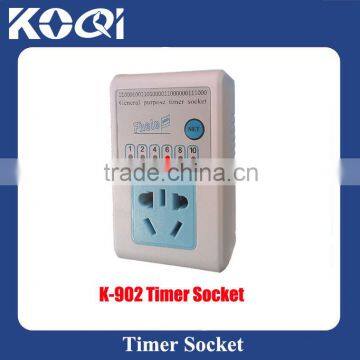 Programmable Electronic Timer Socket for saving time and power