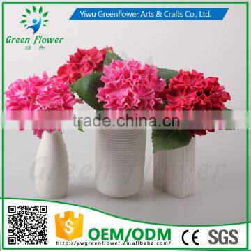 2016 Wholesale Multicolor 18 Heads Latex Artificial Flowers PU Real Touch Bouquet Wedding Bridal Decor Display Flower photo-5