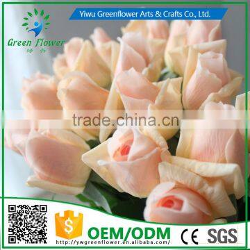 Greenflower 2016 Wholesale Real Touch Latex PU Gemstone Rose China Artificial Flowers Rose for Wedding Decoration photo-6