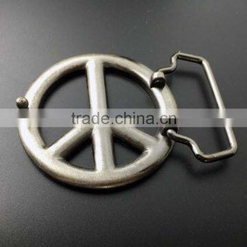 Nickel Plated Metal Name Plate Buckles photo-2