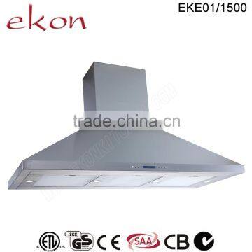 SAA ETL Approved Outdoor 150cm Commercial Ventilation Hoods