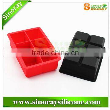 High Quality Colorful Silicone Ice Cube Tray