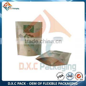 Food Safe Custom Kraft Paper Foil Bag Free-standing photo-6