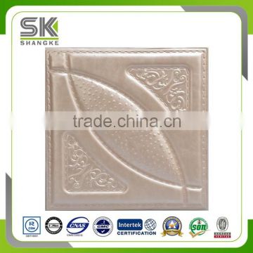 customized decorative soft 3d leather wall panel wall cladding tiles