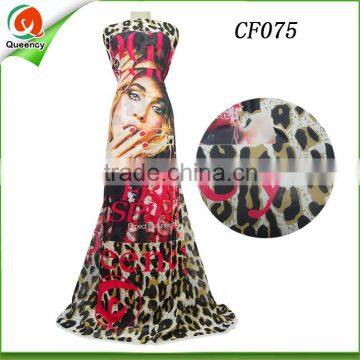 new 2016 fabric textile fashion chiffon fabric new brand face silk prints chiffon