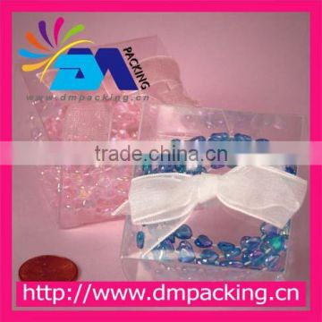 customized printed plastic gift box for bracelet