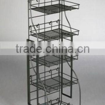 5 Shelves Fold Up Display Rack