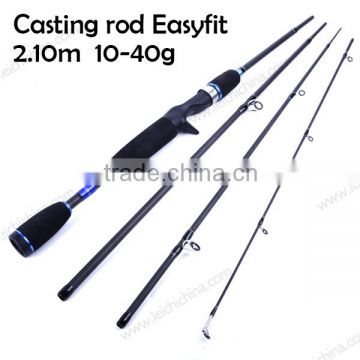 In stock 2.1m carbon fishing casting rod