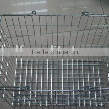 Dachang Manufactuer Metal Supermarket Baskets Powder Coated or Chrome