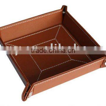 Men's Leather Key Tray