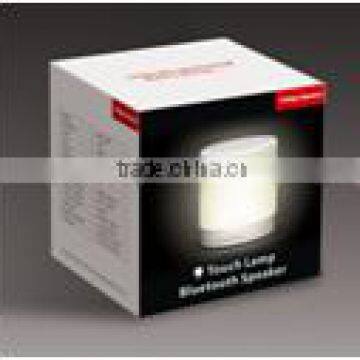 2016 Led Touch Sensor Portable Wireless Bluetooth Speaker With Smart Camping Lamp photo-4