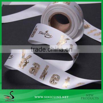 Sinicline Colored Printed Logo Polyester Ribbon