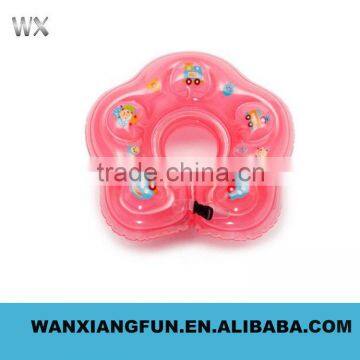 2016 inflatable baby float swim neck ring