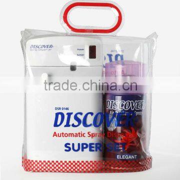 DSR0146 Discover Automatic Spray Dispenser and Air Freshener Spray SUPER SET