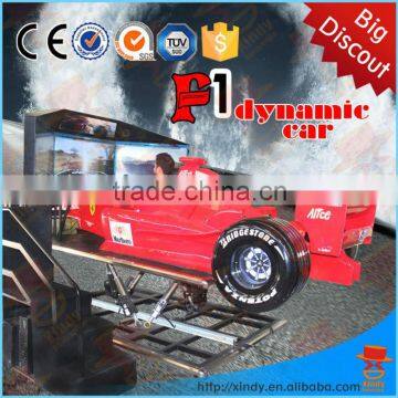 With 3 Screen 6DOF Electric Platform f1 Car Simulator photo-4