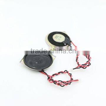 36mm 8ohm 2W mini mylar speaker with mounting holes