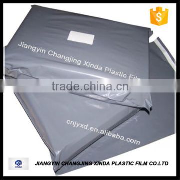 grey plastic mailing bags