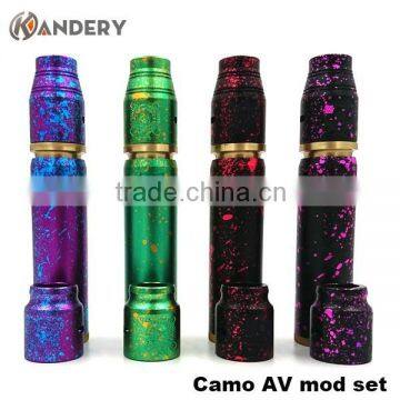 2016 E cigs mechanical camo av mod set clone / camo av mod kit with factpry price