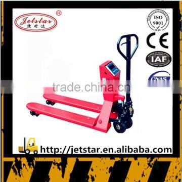 Alloy wheels Mini Manual hand pallet truck 2 ton