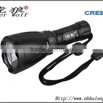 2015 china new led flashlight diving torch rechargeable battery type