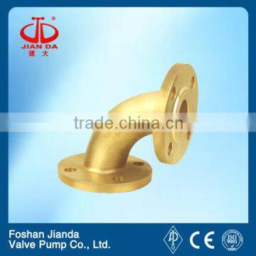 brass 90 degree flange elbow