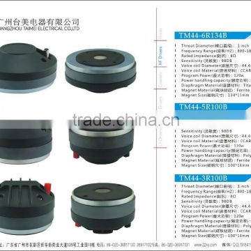 guangzhou 44 mm compression speaker driver series