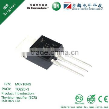 Genuine original MCR16NG TO220-3 Thyristor rectifier (SCR) 16A 800V