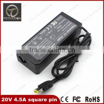Good Price 20V 4.5A USB Laptop Ac Adapter Power SUPPLY charger for Lenovo 0B46995 0B46996