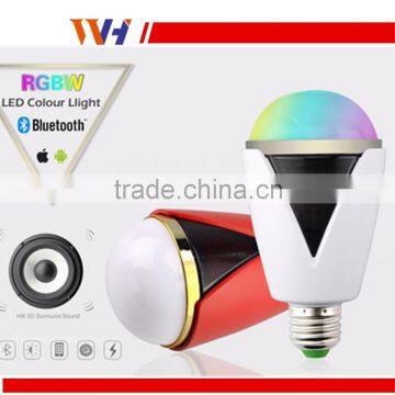 20m Wireless Range Bluetooth Led Music Light Bulb photo-2