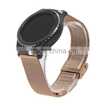 2016 hot new Stainless Steel mesh bracelet Watch band for samsung gear 2