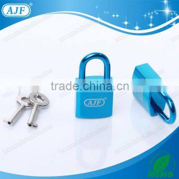 AJF Fashion Cute Handbag Lock With Electrophoresis Blue Color Nice for Engraving