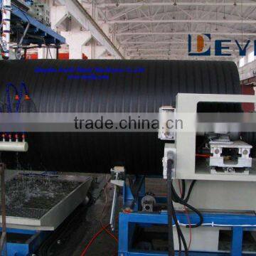 HOT HDPE Large Diameter Hollow Winding Pipe Production Line